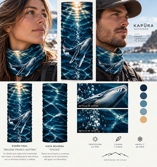 Bandana Ballena Franca Austral